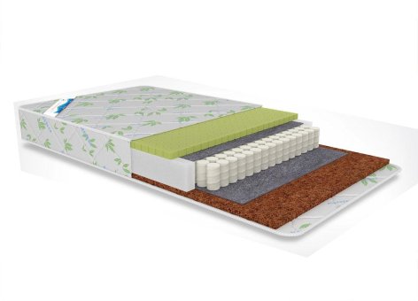 Детский матрас "Анатомик" ALOE VERA 120х60х16 см Детский матрас "Анатомик" ALOE VERA 120х60х16 см